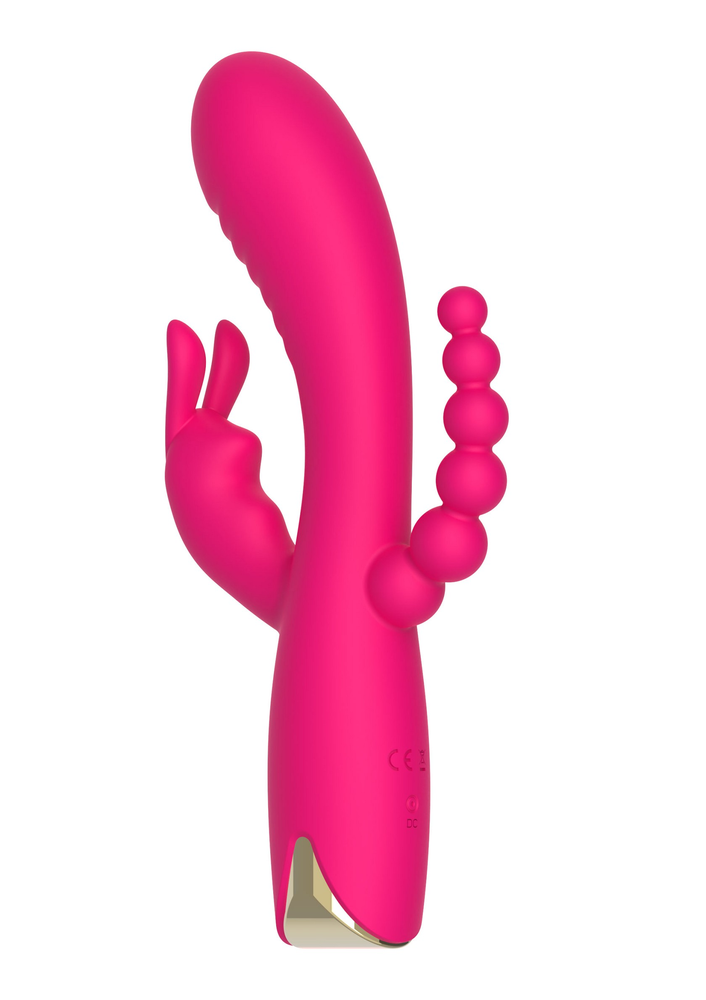 ToyJoy Designer Edition Aphrodite Triple Vibrator PINK - 2