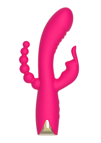 ToyJoy Designer Edition Aphrodite Triple Vibrator PINK - 12