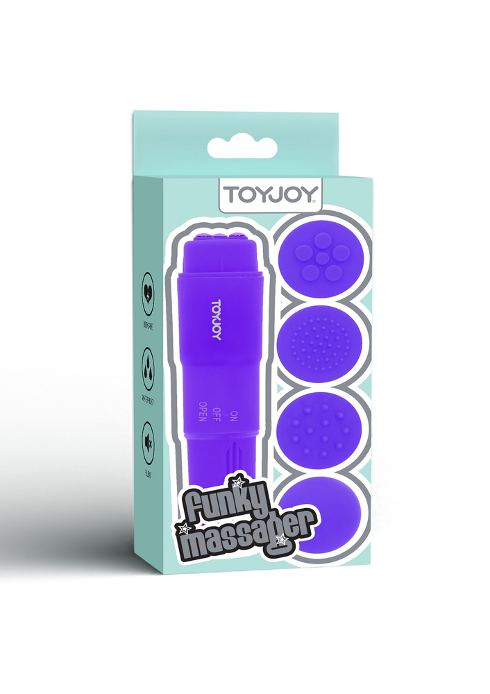 ToyJoy Funky Fun Toys Funky Massager PURPLE - 1