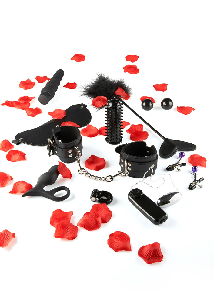 ToyJoy Just for You Amazing Pleasure Sex Toy Kit BLACK - 0