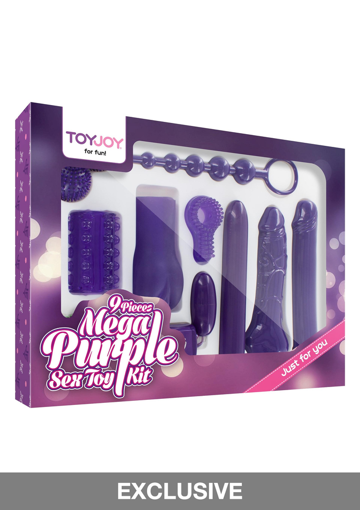 ToyJoy Just for You Mega Sex Toy Kit PURPLE - 1