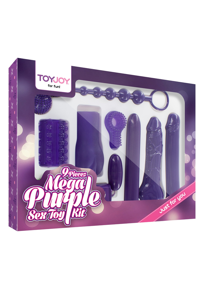 ToyJoy Just for You Mega Sex Toy Kit PURPLE - 0