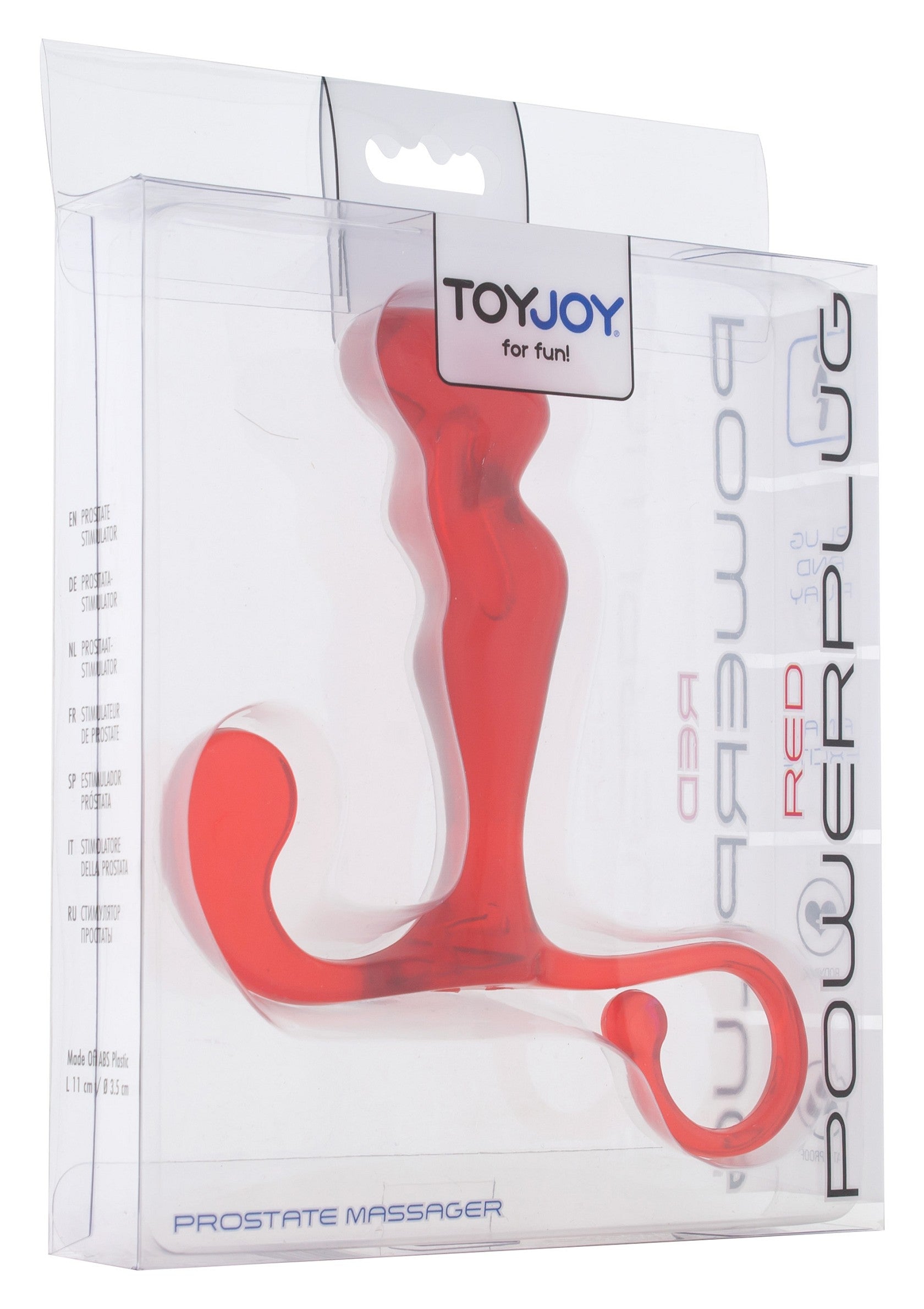 ToyJoy Manpower Power Plug Prostate Massager RED - 0