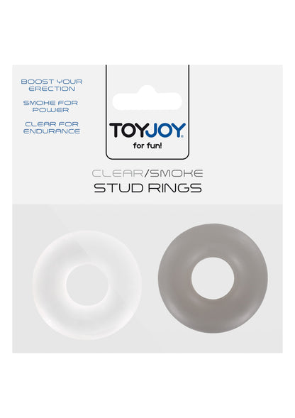 ToyJoy Manpower Stud Rings 2pcs TRANSPA - 0