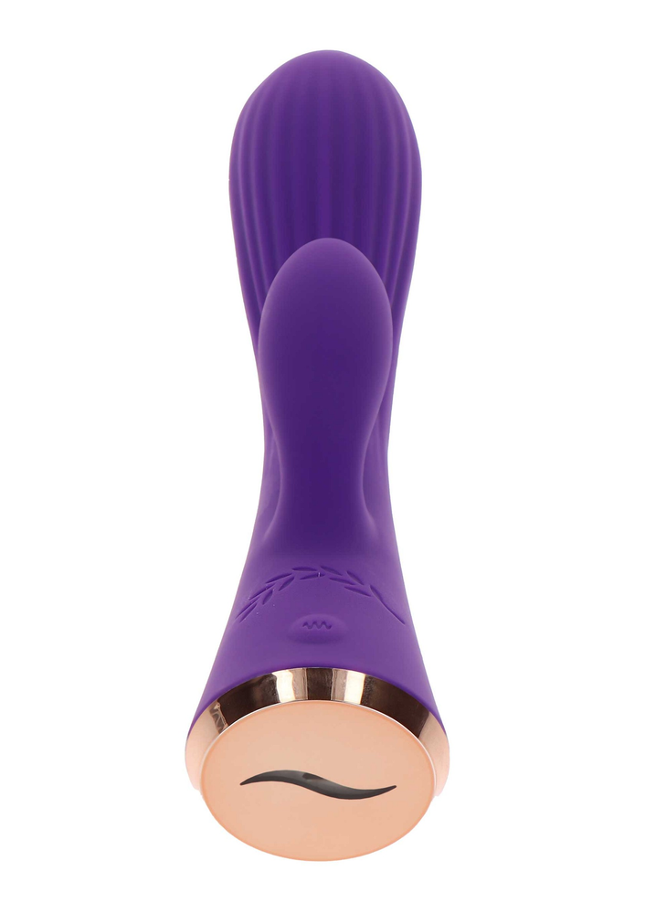 ToyJoy Ivy Iris Rabbit Vibrator PURPLE - 7