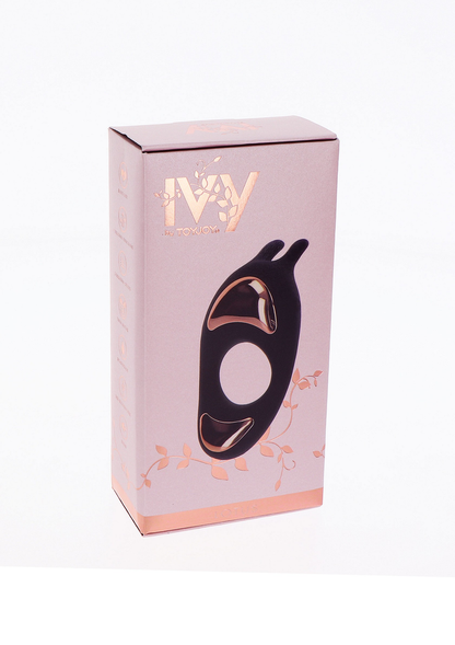 ToyJoy Ivy Lotus C-Ring BLACK - 6