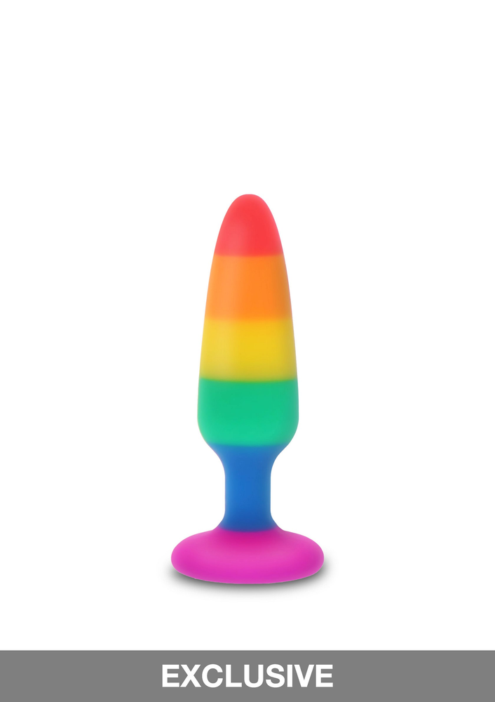 ToyJoy Pride Twink Plug Medium RAINBOW - 2