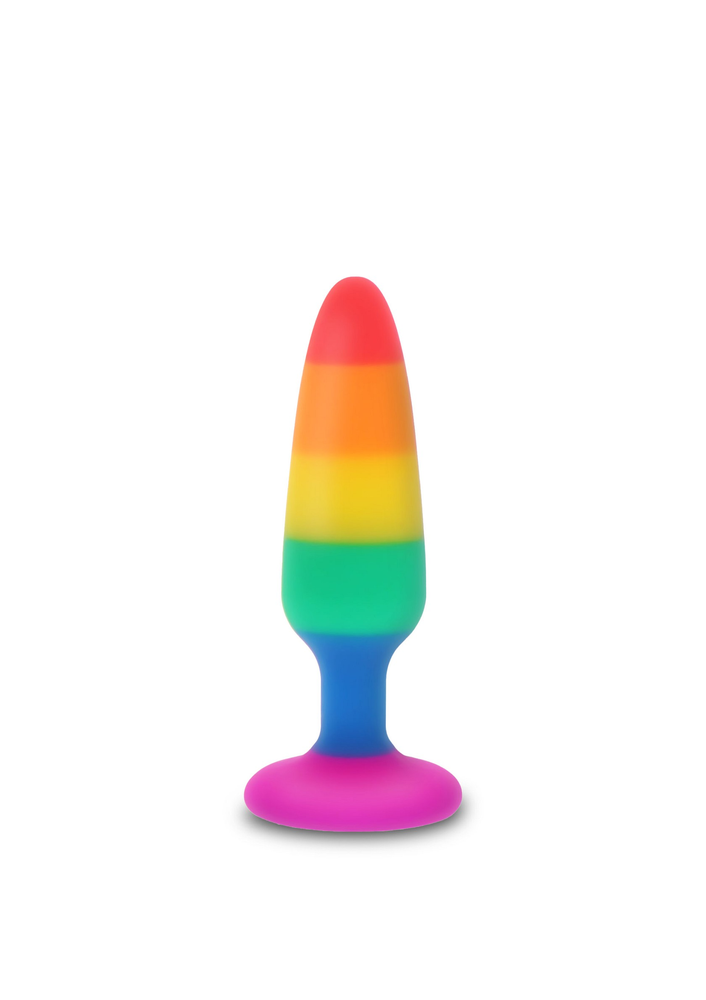 ToyJoy Pride Twink Plug Medium RAINBOW - 1