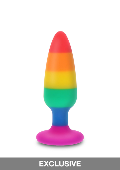 ToyJoy Pride Hunk Plug Large RAINBOW - 2