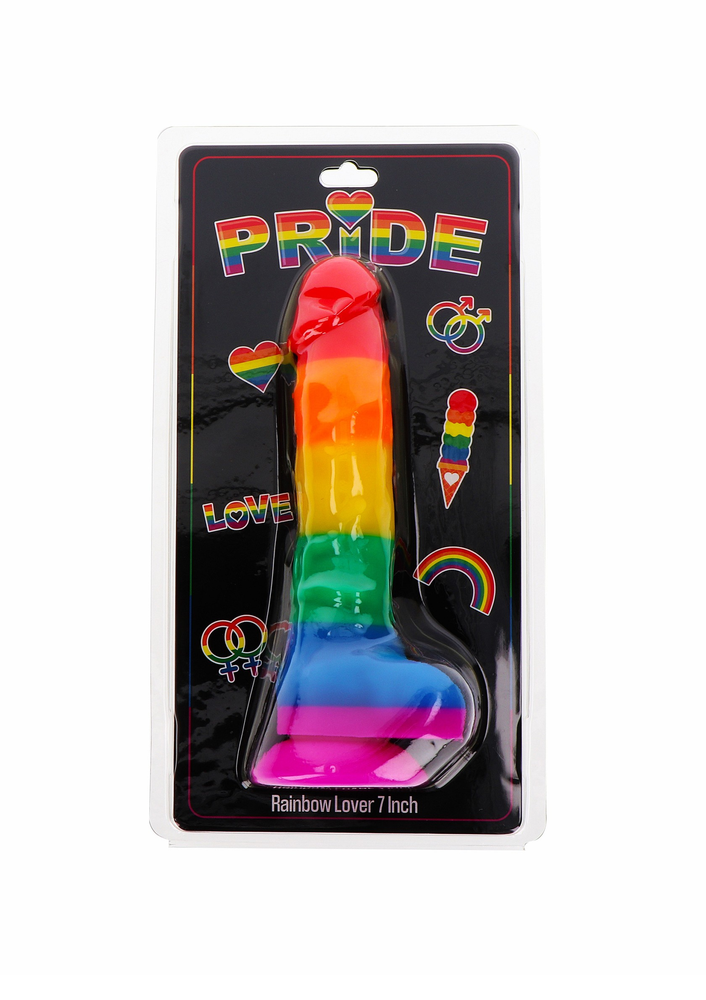 ToyJoy Pride Rainbow Lover 7' RAINBOW - 3