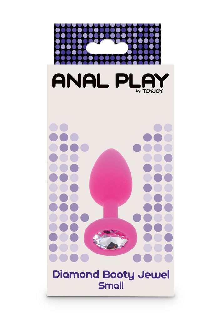 ToyJoy Anal Play Diamond Booty Jewel Small PINK - 0