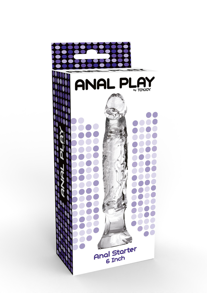 ToyJoy Anal Play Anal Starter 6' TRANSPA - 0