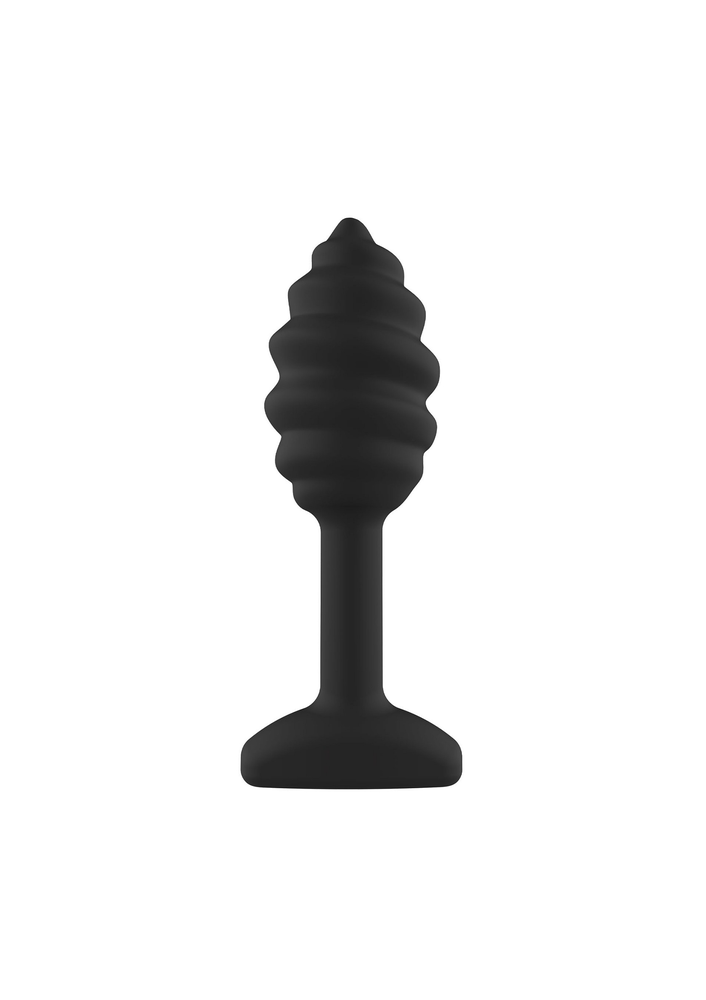 ToyJoy Anal Play Swirl Anal Plug BLACK - 26