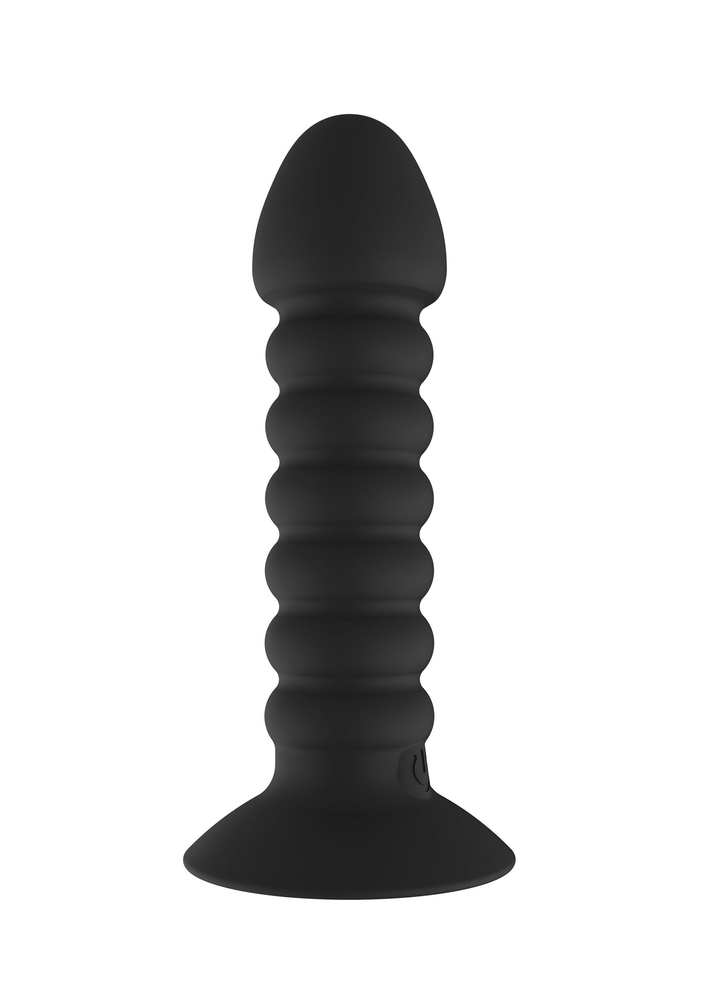 ToyJoy Anal Play Vibrating Anal Plug Medium BLACK - 43