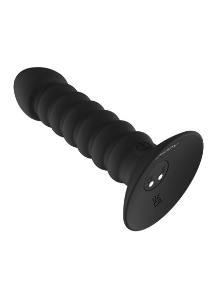 ToyJoy Anal Play Vibrating Anal Plug Medium BLACK - 44