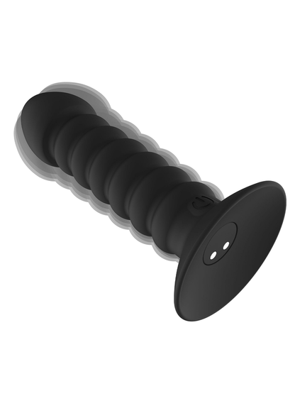 ToyJoy Anal Play Vibrating Anal Plug Medium BLACK - 49