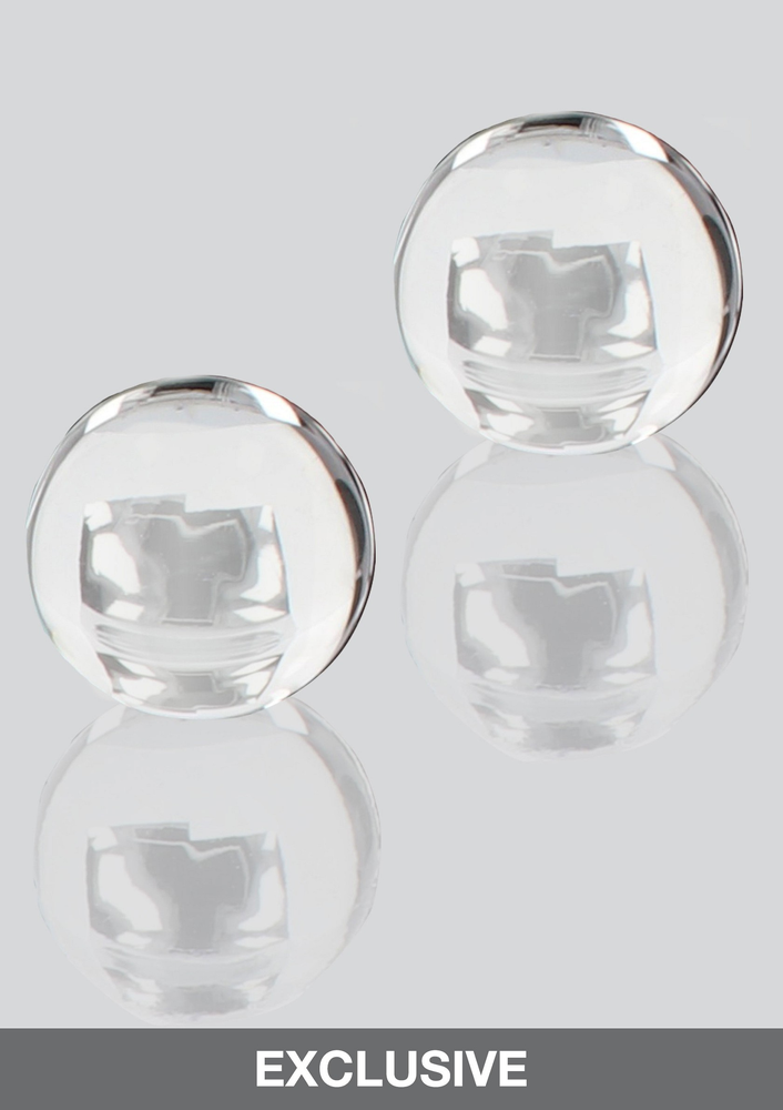 ToyJoy Glass Worxx Pearl Drops TRANSPA - 1