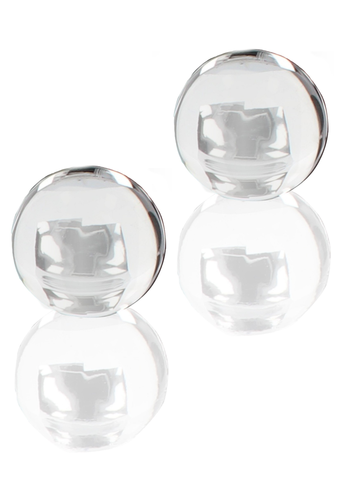 ToyJoy Glass Worxx Pearl Drops TRANSPA - 2