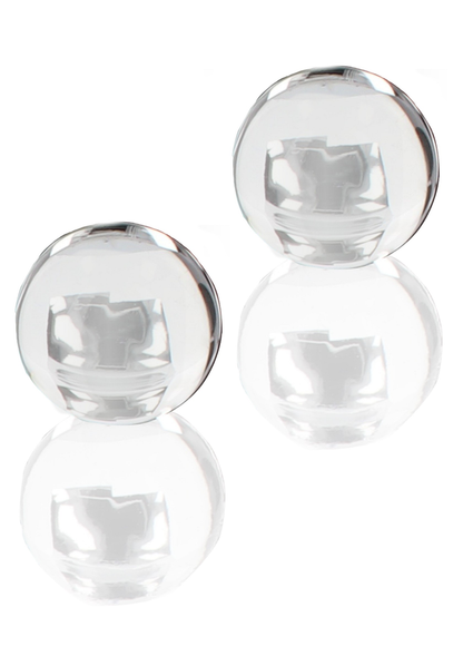 ToyJoy Glass Worxx Pearl Drops TRANSPA - 2