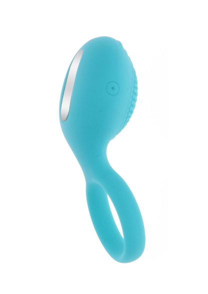 ToyJoy Happiness Tickle Brush C-Ring BLUE - 4