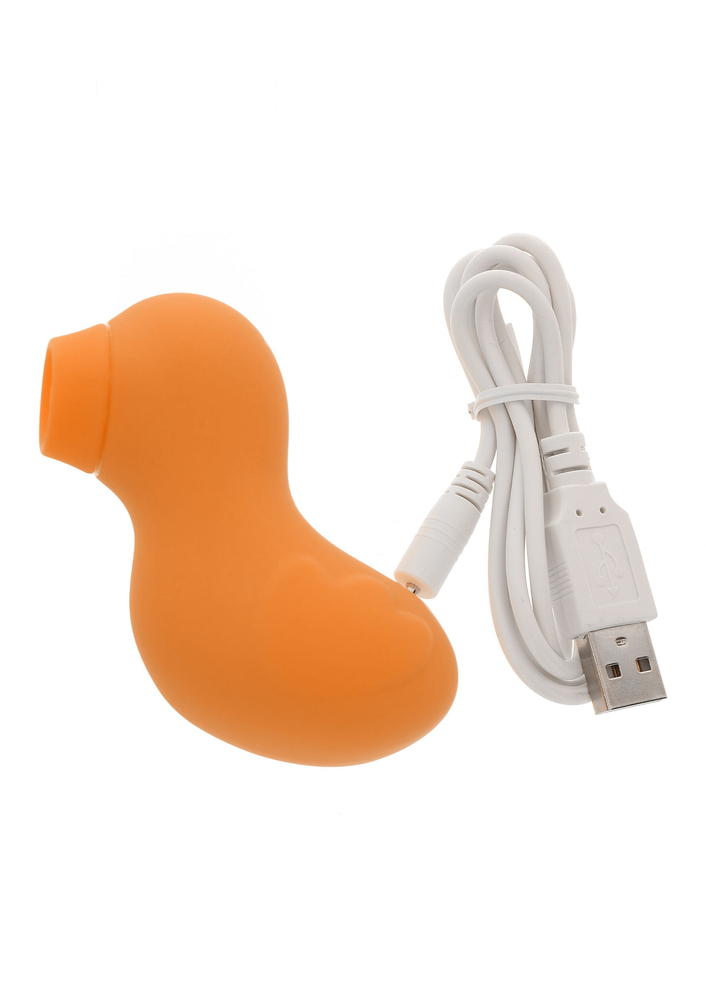 ToyJoy Happiness Sexy Sucking Duckface ORANGE - 0