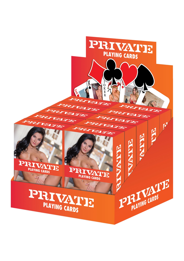 PRIVATE Playing Cards Disp 10p MULTICOLOR - 3