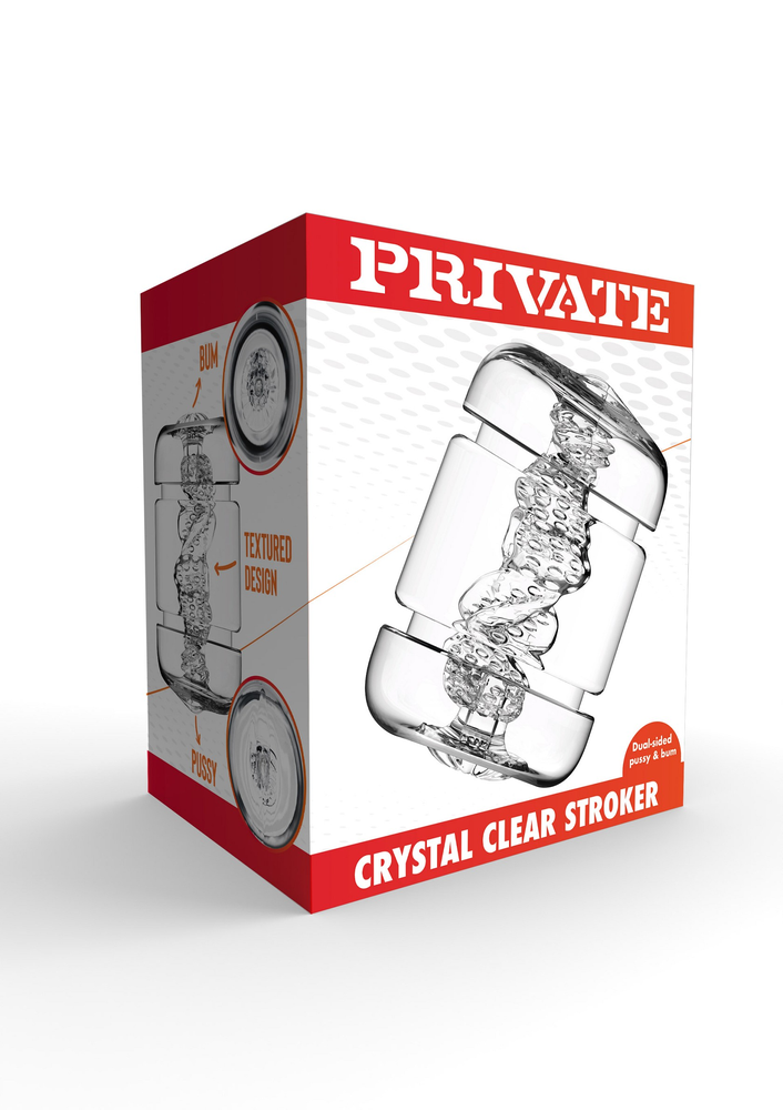 PRIVATE Clear Crystal Clear Pussy & Bum TRANSPA - 0