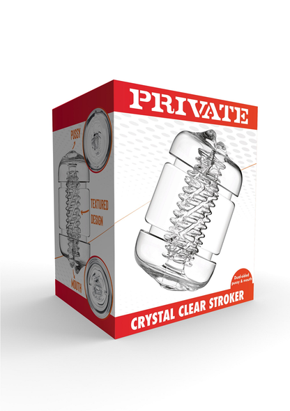 PRIVATE Clear Crystal Clear Pussy & Mouth TRANSPA - 5