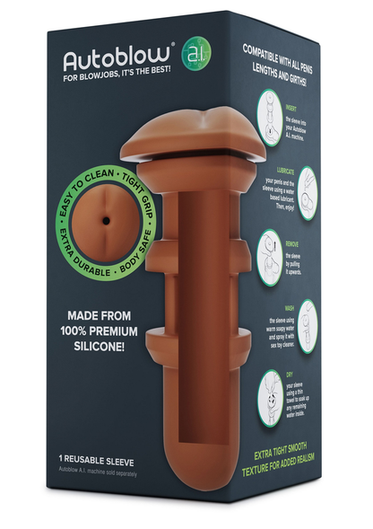 Autoblow AI Anus Sleeve BROWN - 0