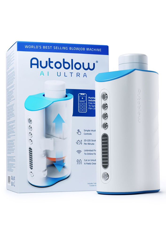 Autoblow AI Ultra (EU Plug) WHITE - 4