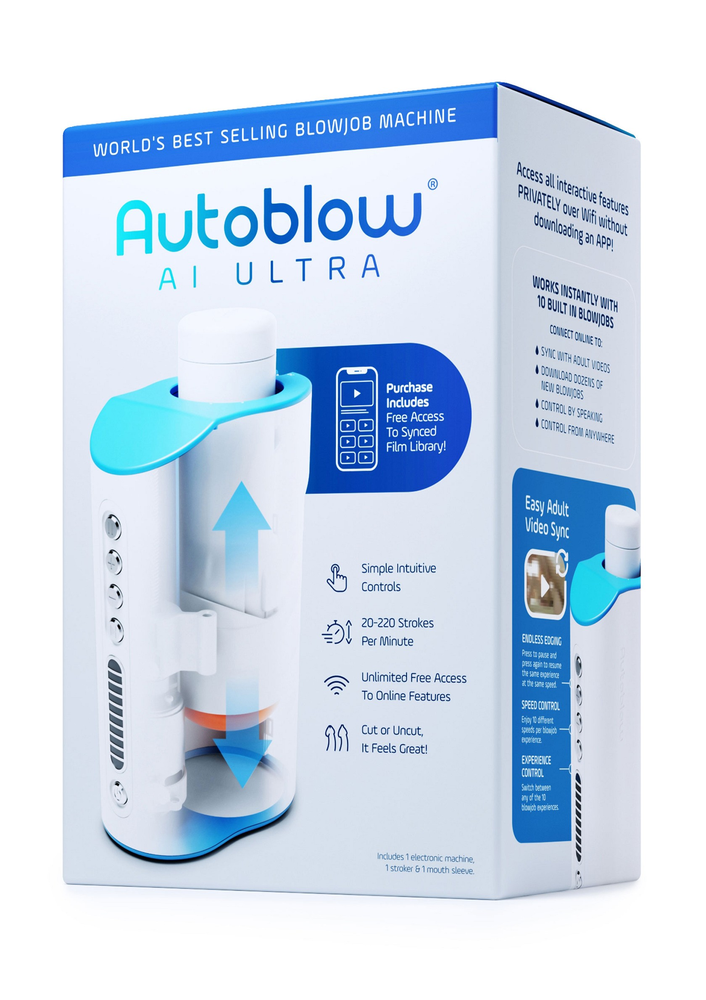 Autoblow AI Ultra (EU Plug) WHITE - 2