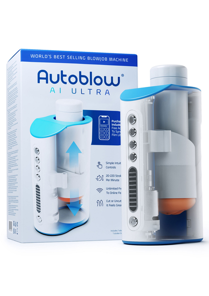 Autoblow AI Ultra (EU Plug) WHITE - 3