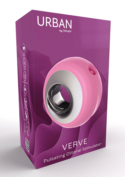 ToyJoy Urban VERVE - Pulsating Clitoral Stimulator PINK - 6