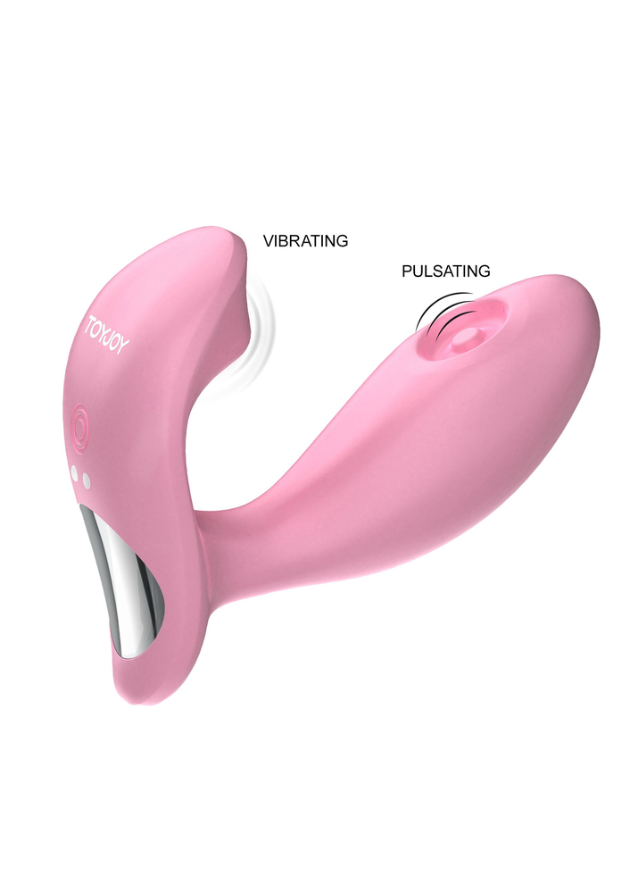 ToyJoy Urban FLAMENGO - Pulsating G-spot Vibrator PINK - 1