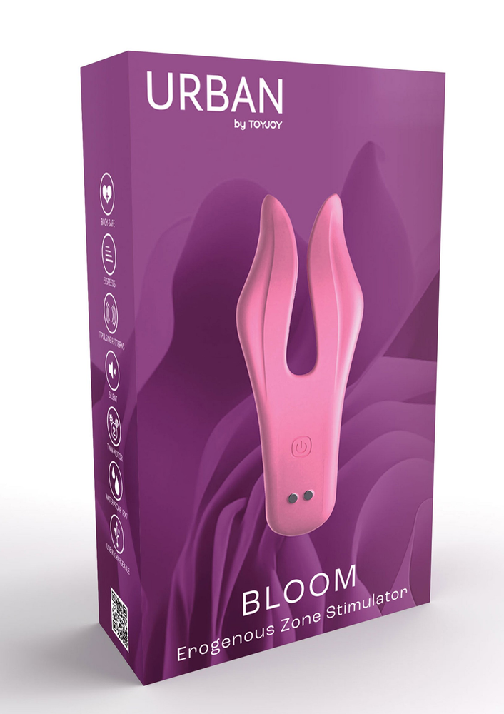 ToyJoy Urban BLOOM - Erogenous Zone Stimulator PINK - 11