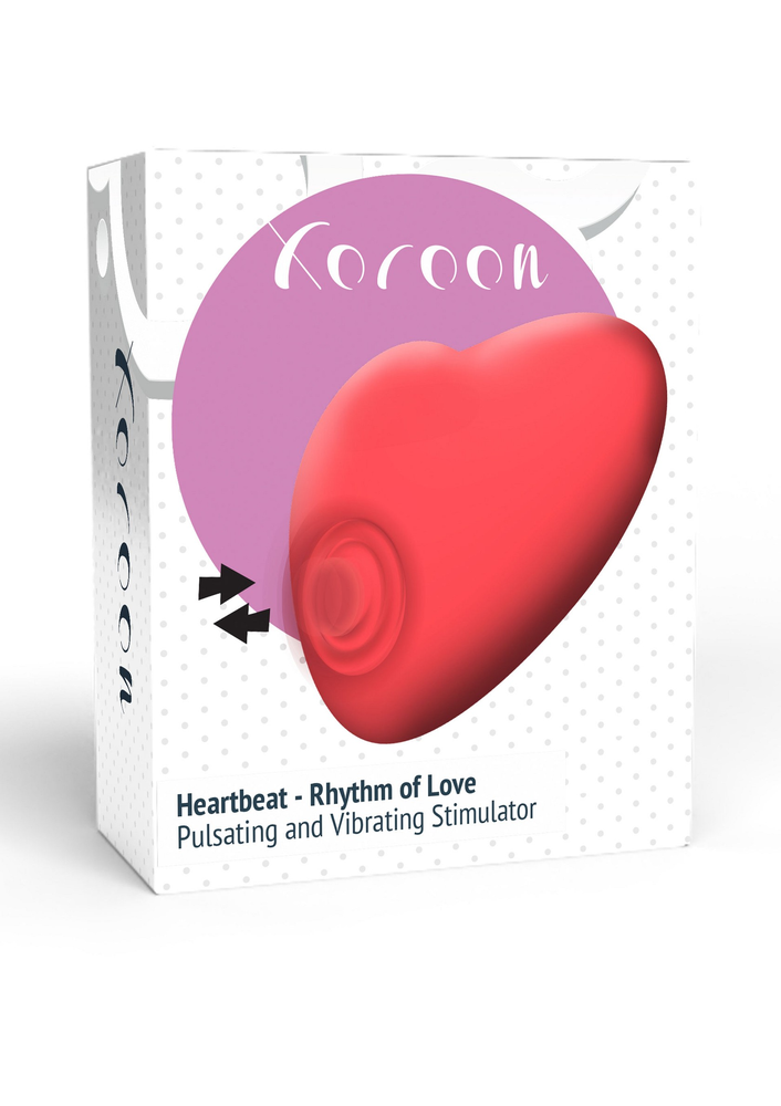 Xocoon Heartbeat Pulsating Stimulator RED - 103