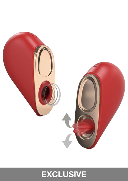 Xocoon Heartbreaker 2-in-1 Stimulator RED - 7