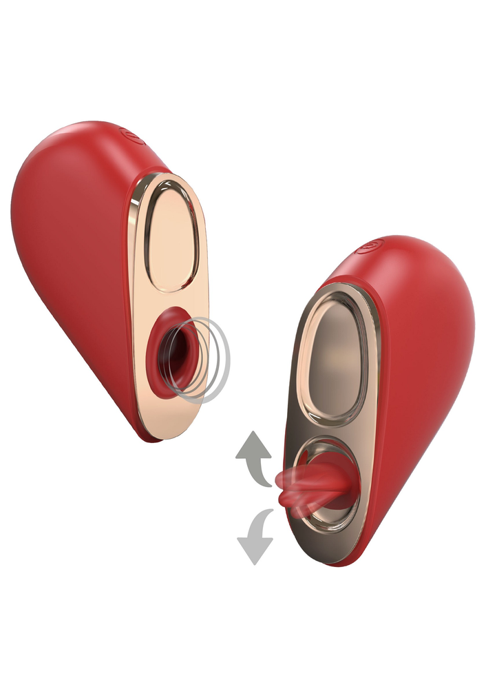 Xocoon Heartbreaker 2-in-1 Stimulator RED - 15