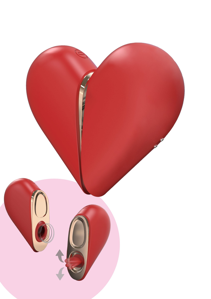 Xocoon Heartbreaker 2-in-1 Stimulator RED - 14