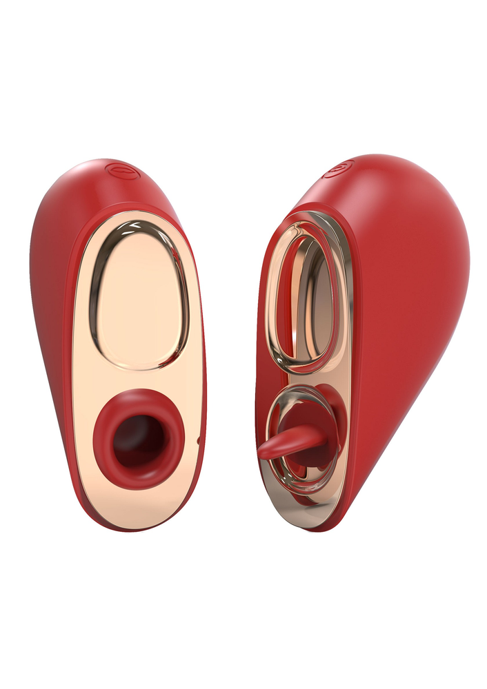 Xocoon Heartbreaker 2-in-1 Stimulator RED - 8