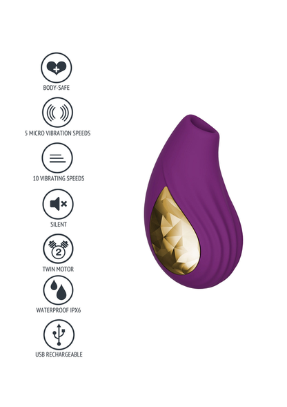 Xocoon Divine Love Stimulator PURPLE - 7