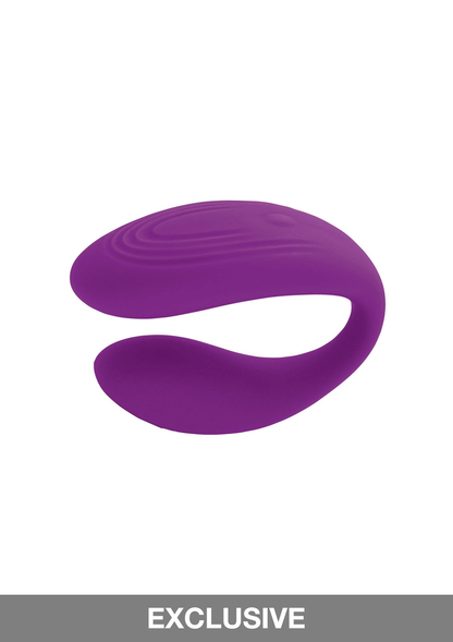 Xocoon Bound Love Couples Vibrator PURPLE - 1