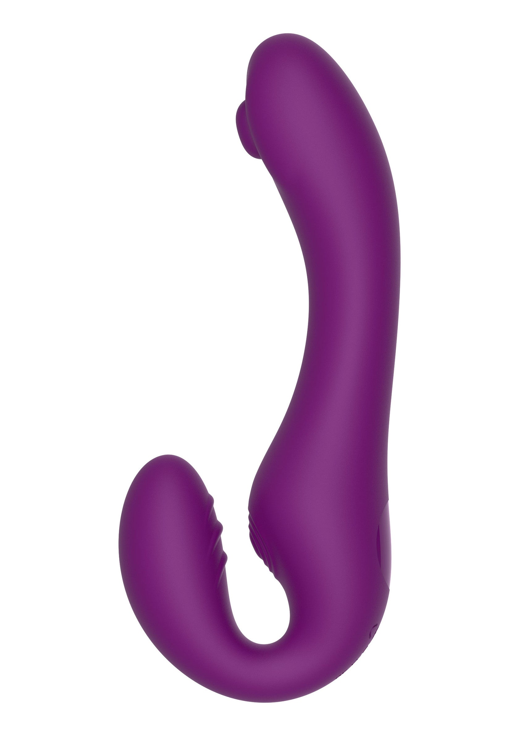 Xocoon Strapless Strap-On Pulse Vibe PURPLE - 9