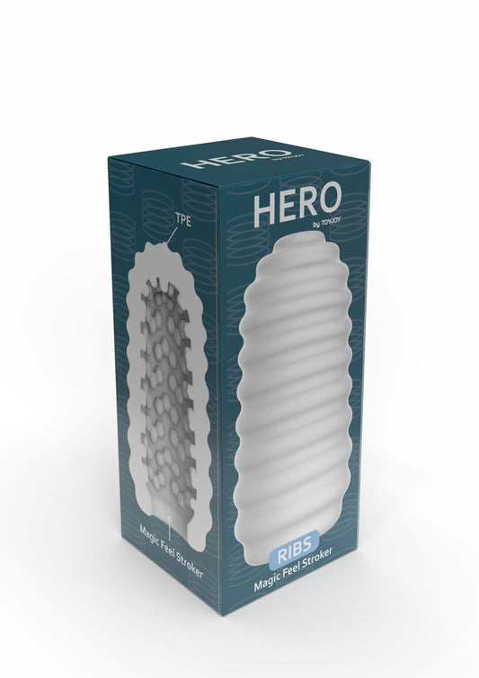 ToyJoy Hero Medium Masturbator Ribs