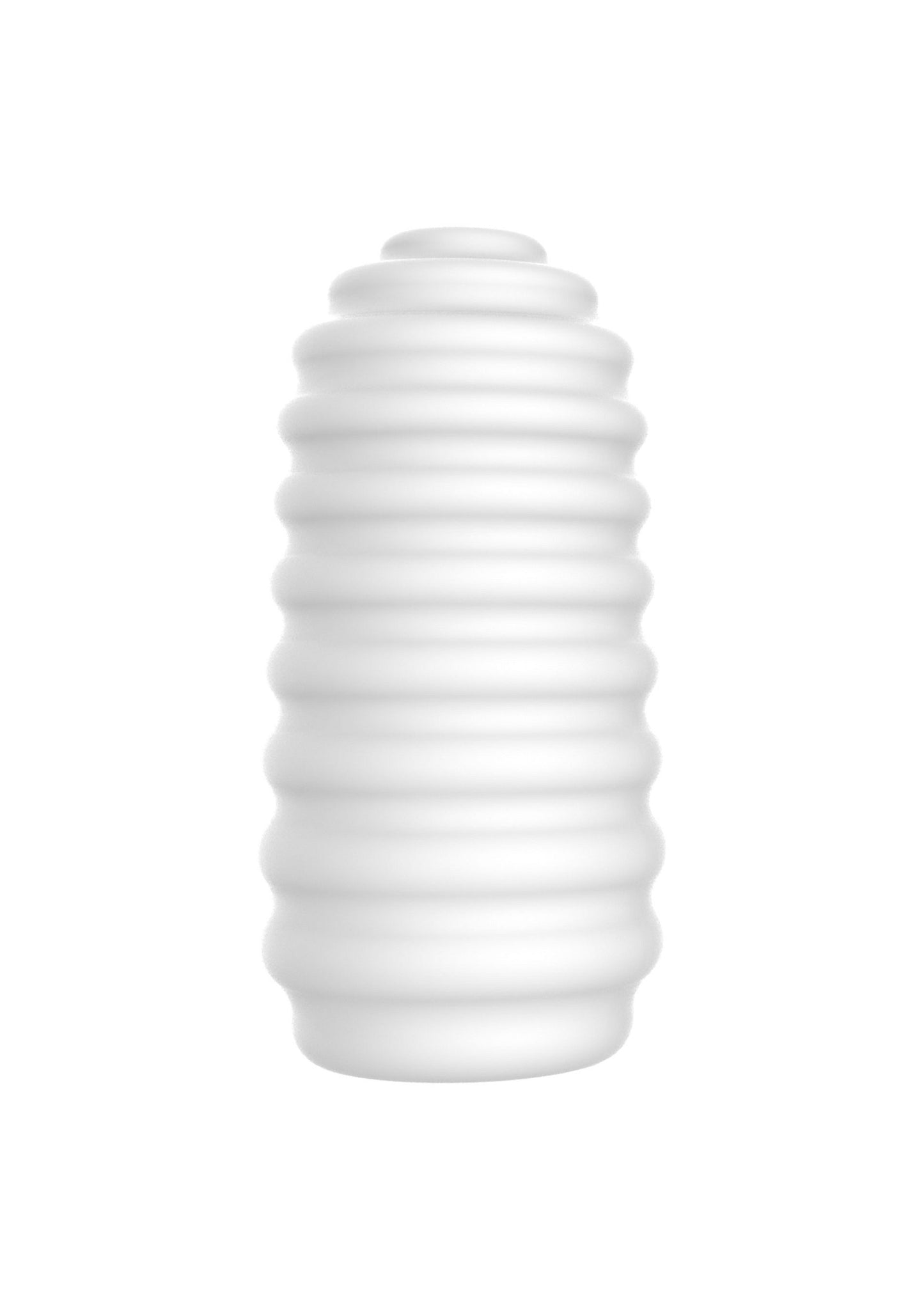 ToyJoy Hero Medium Masturbator Ribs WHITE - 0