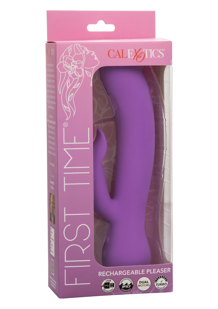 CalExotics First Time Rechargeable Pleaser PURPLE - 8