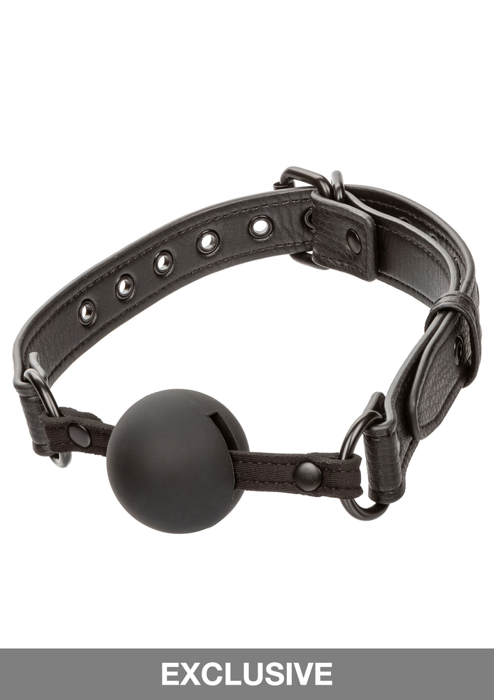 CalExotics Nocturnal Collection Ball Gag BLACK - 1