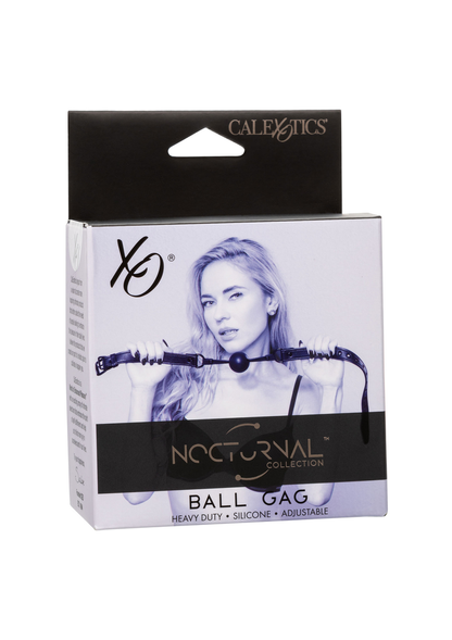 CalExotics Nocturnal Collection Ball Gag BLACK - 2