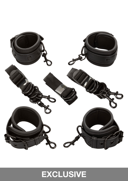 CalExotics Nocturnal Collection Bed Restraints BLACK - 3