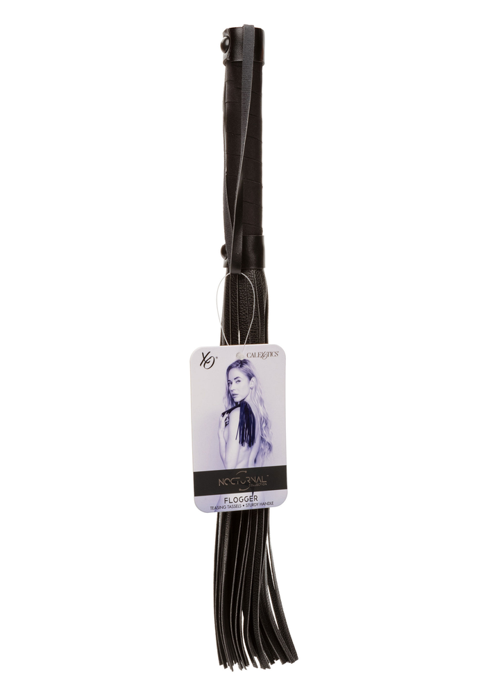 CalExotics Nocturnal Collection Flogger BLACK - 4